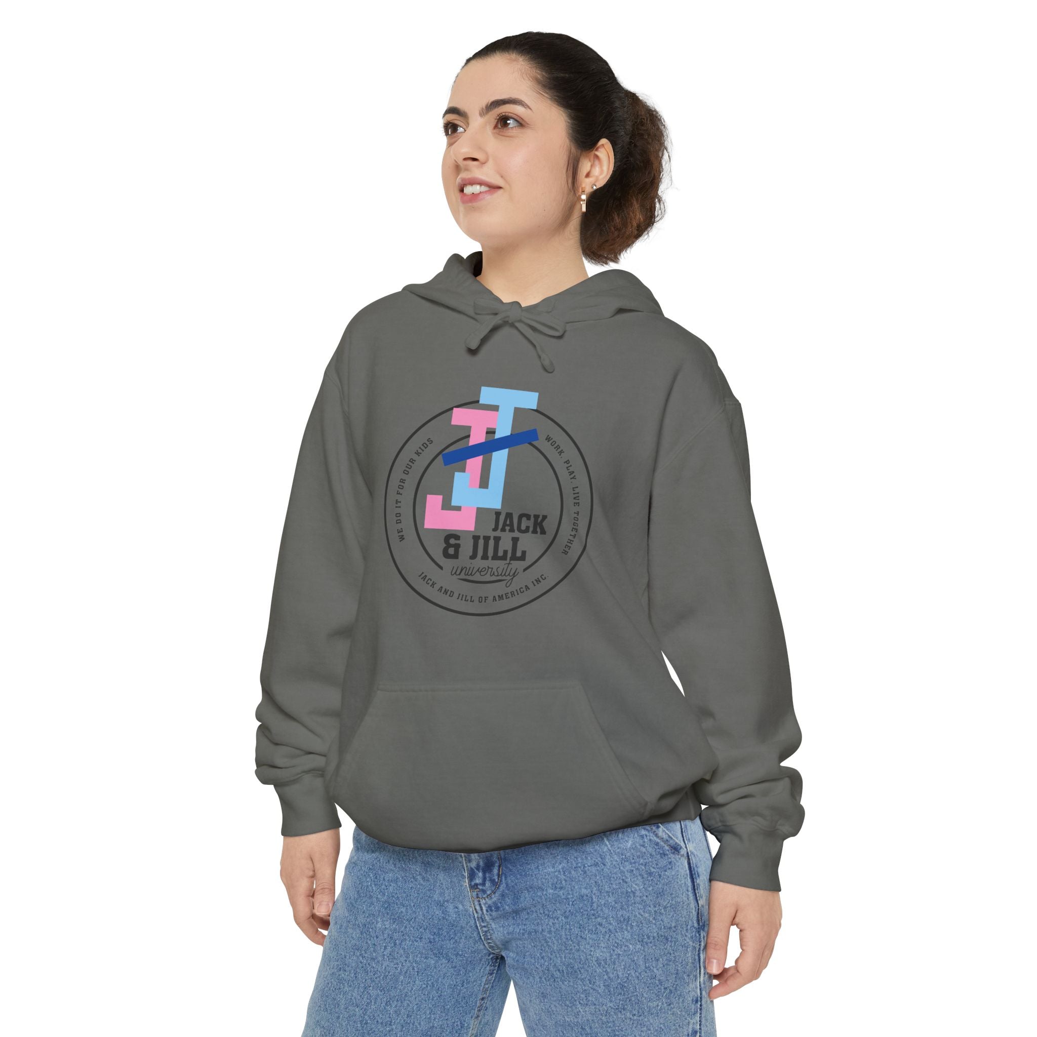 Jack and Jill of America Interlocking J Seal Unisex Hoodie