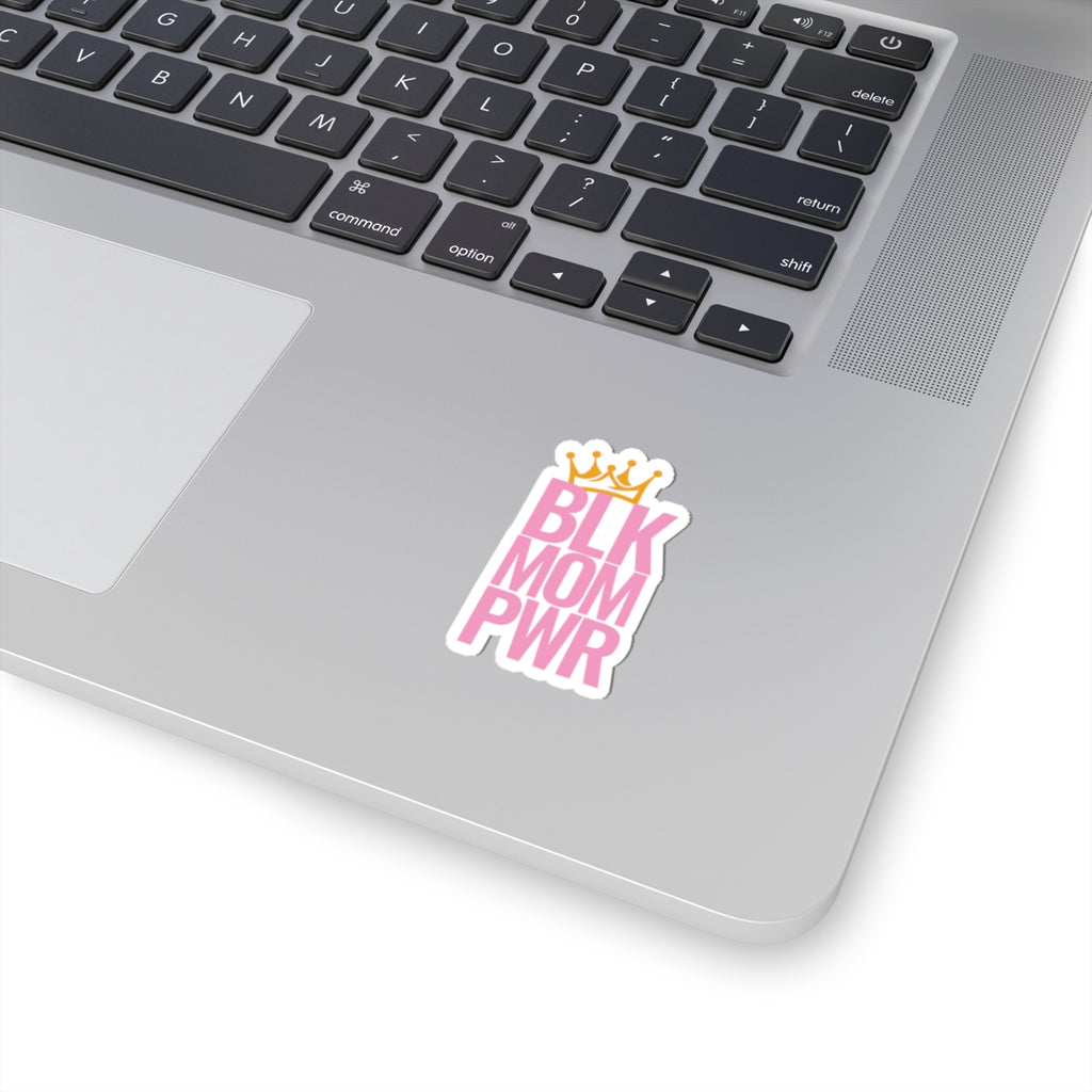 BLK MOM PWR Kiss-Cut Stickers