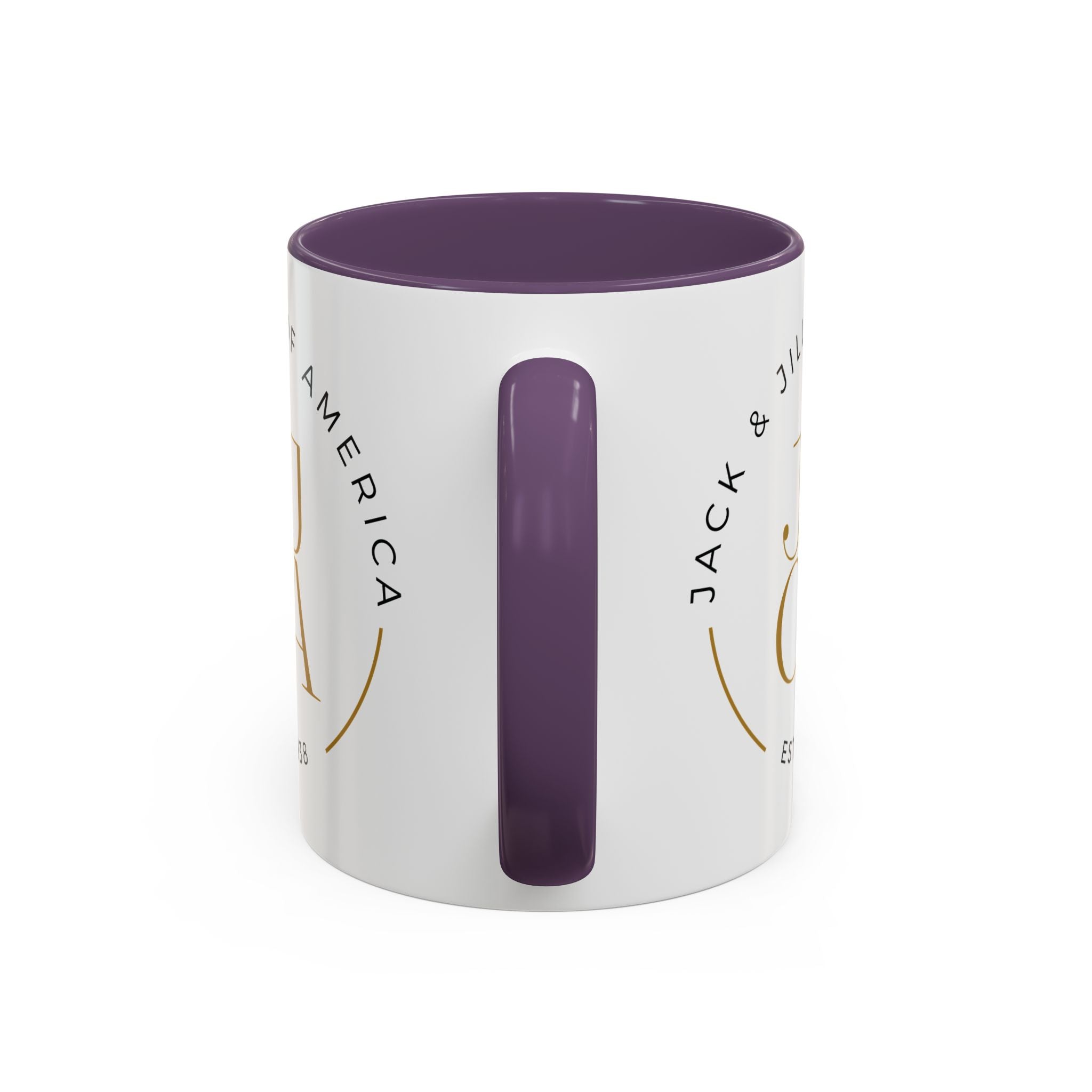 Family Script Accent Coffee Mug — Pink "Family" Design (11/15oz)