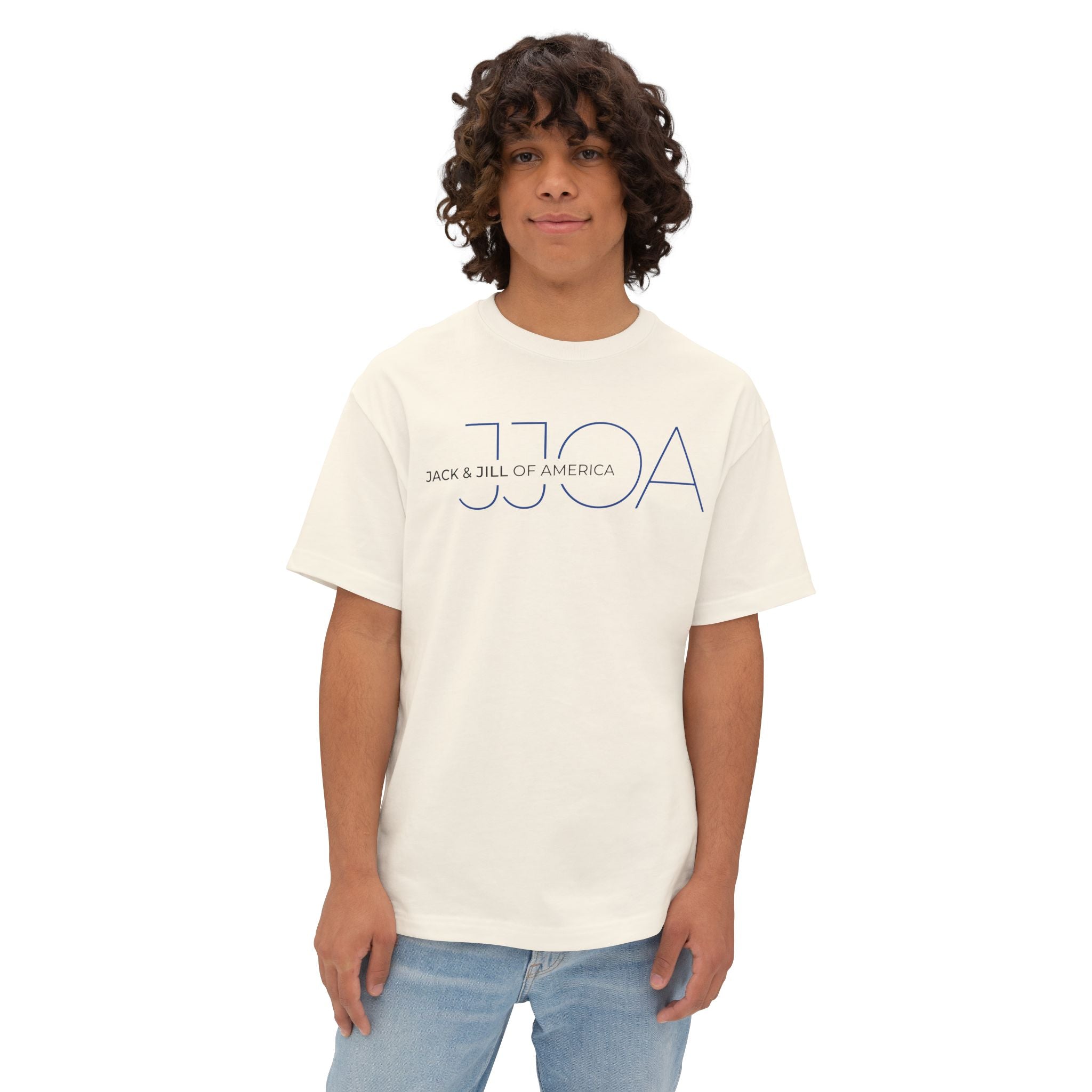 JJOA Minimalist Logo Boxy Tee (Jack & Jill of America)