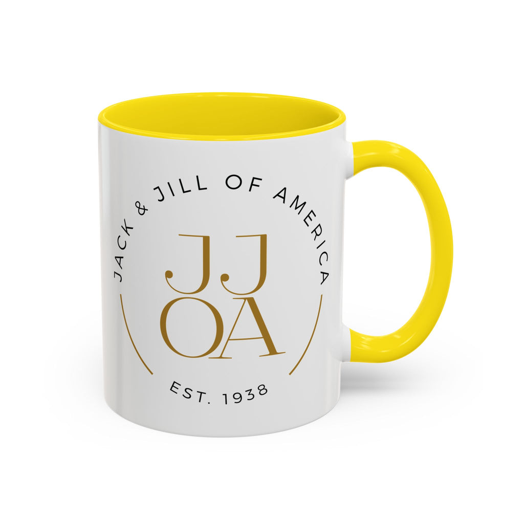 Family Script Accent Coffee Mug — Pink "Family" Design (11/15oz)