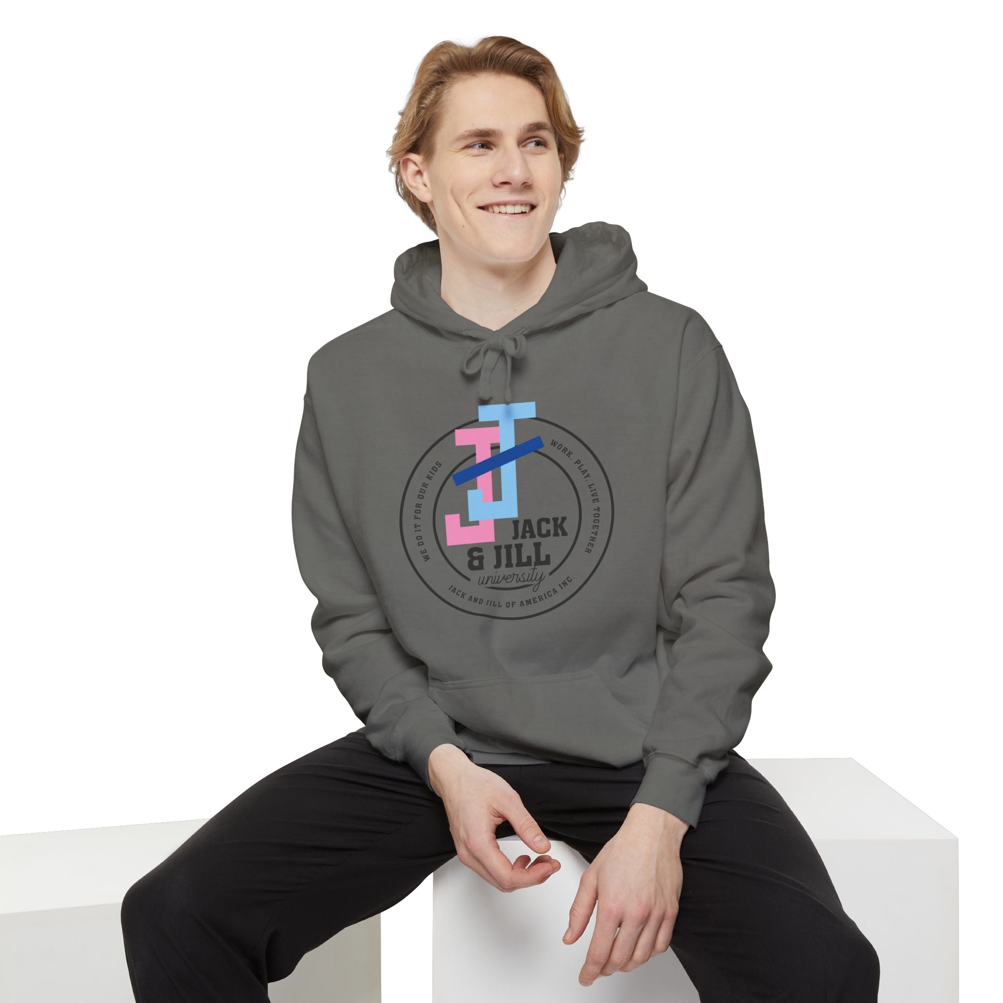 Jack and Jill of America Interlocking J Seal Unisex Hoodie